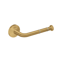  Universal Circular Paper Holder Bathroom Accessory - Brushed Gold Optic