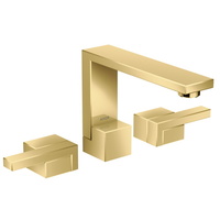  Edge 8'' Widespread Bathroom Faucet - Polished Gold