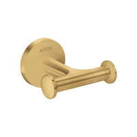  Universal Circular Robe Hook Bathroom Accessory - Brushed Gold Optic