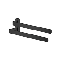  Universal Towel Bar Bathroom Accessory - Matte Black