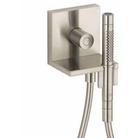  ShowerSolutions Hand Shower Holder Shower Accessory - Brushed Nickel