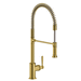 AXOR AX16582251 Brushed Gold Optic Pull-Out Spray Kitchen Faucet