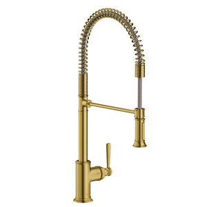 AX16582251 Montreux Pull-Out Spray Kitchen Faucet - Brushed Gold Optic