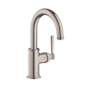 AX16583801 Montreux Single-Hole Bar Faucet - Steel Optik