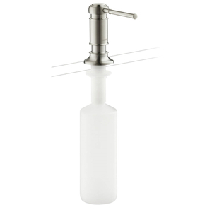 AX42018801 Montreux Soap Dispenser Kitchen Accessory - Steel Optik