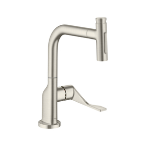 AX39856801 Citterio Pull-Out Spray Kitchen Faucet - Stainless Steel Optic