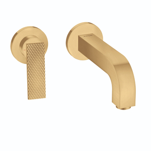 AX39181251 Citterio Wall Mount Bathroom Faucet Bathroom Faucet - Brushed Gold Optic