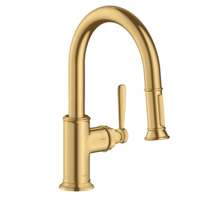 AX16584251 Montreux Pull-Out Spray Kitchen Faucet - Brushed Gold Optic