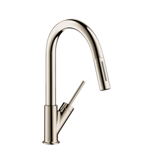 AX10824831 Starck Pull-Out Spray Kitchen Faucet - Polished Nickel