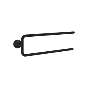 AX42822670 Universal Circular Towel Bar Bathroom Accessory - Matte Black