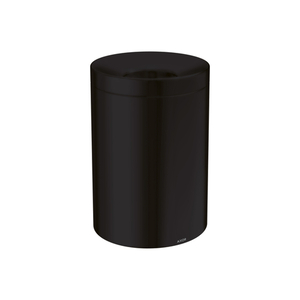 AX42872670 Universal Circular Waste Basket Bathroom Accessory - Matte Black