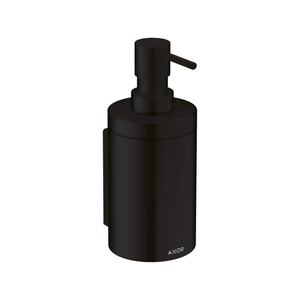 AX42810670 Universal Circular Soap Dispenser Bathroom Accessory - Matte Black