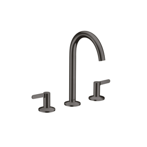 AX48050341 ONE 8'' Widespread Bathroom Faucet - Brushed Black Chrome