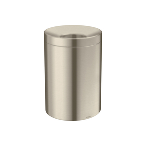 AX42872820 Universal Circular Waste Basket Bathroom Accessory - Brushed Nickel