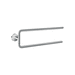 AXOR AX42822000 Chrome Towel Bar