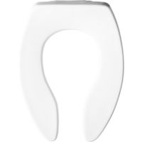 Olsonite Toilet Seat Bathroom Accessory - White