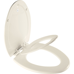 B1888SLOW346 NextStep2 Toilet Seat Bathroom Accessory - Biscuit