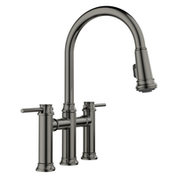 Pull-Out Spray Kitchen Faucet Bridge Faucet Pull-Out Spray Kitchen Faucet Bridge Faucet
