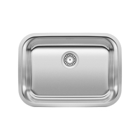  Stellar Stainless Steel Undermount - Single Bowl Kitchen Sink - Stainless Steel