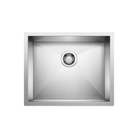  Precision Stainless Steel Single Bowl Kitchen Sink - Stainless Steel