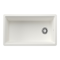  Inteos White/Color Undermount - Single Bowl Kitchen Sink - White