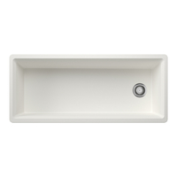  Inteos White/Color Undermount - Single Bowl Kitchen Sink - White