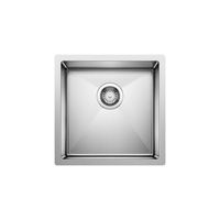  Precision Undermount Bar Sink - Polished Satin