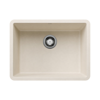  Precis White/Color Undermount - Single Bowl Kitchen Sink - Soft White