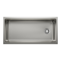  Inteos Stainless Steel Undermount - Single Bowl Kitchen Sink - Satin Polish