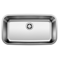  Stellar Stainless Steel Undermount - Single Bowl Kitchen Sink - Stainless Steel
