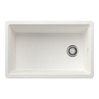  Inteos White/Color Undermount - Single Bowl Kitchen Sink - White