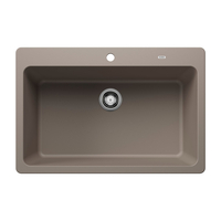 Single Bowl Sinks 33 x 22 x 10