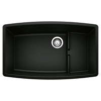 Performa White/Color Undermount - Single Bowl Kitchen Sink - Coal Black