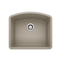  Diamond White/Color Undermount - Single Bowl Kitchen Sink - Truffle