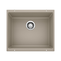  Precis White/Color Undermount - Single Bowl Kitchen Sink - Truffle