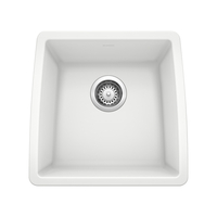  Performa Undermount Bar Sink - White