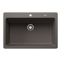 Single Bowl Sinks 33 x 22 x 10 Single Bowl Sinks 33 x 22 x 10