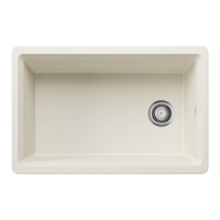 Inteos White/Color Undermount - Single Bowl Kitchen Sink - Soft White