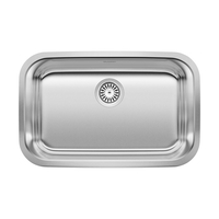  Stellar Stainless Steel Undermount - Single Bowl Kitchen Sink - Stainless Steel