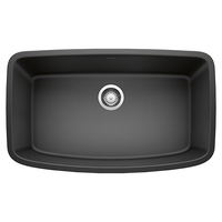  Valea White/Color Undermount - Single Bowl Kitchen Sink - Anthracite