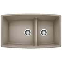 Double Bowl Kitchen Sink 33'' x 19'' x 10'' Double Bowl Kitchen Sink 33'' x 19'' x 10''