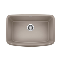  Valea White/Color Undermount - Single Bowl Kitchen Sink - Truffle