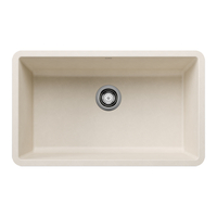  Precis White/Color Undermount - Single Bowl Kitchen Sink - Soft White