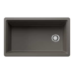 B443317 Inteos White/Color Undermount - Single Bowl Kitchen Sink - Volcano Gray B443317 Inteos White/Color Undermount - Single Bowl Kitchen Sink - Volcano Gray