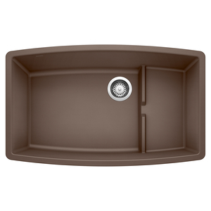 B440063 Performa White/Color Undermount - Single Bowl Kitchen Sink - Cafe Brown B440063 Performa White/Color Undermount - Single Bowl Kitchen Sink - Cafe Brown