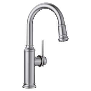 442513 Empressa Single-Hole Bar Faucet - PVD Steel 442513 Empressa Single-Hole Bar Faucet - PVD Steel