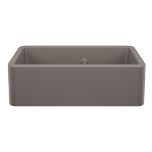 B443115 Ikon Apron Front / Specialty Sink Kitchen Sink - Volcano Gray