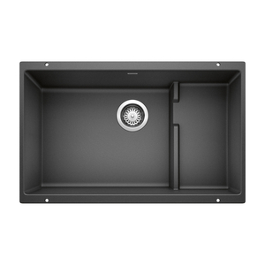 B519450 Precis White/Color Undermount - Single Bowl Kitchen Sink - Anthracite