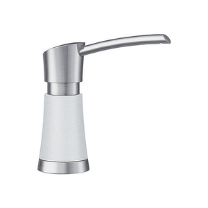 B442054 Artona Soap Dispenser Kitchen Accessory - PVD Steel White