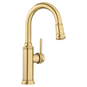 B442983 Empressa Single-Hole Bar Faucet - Satin Gold